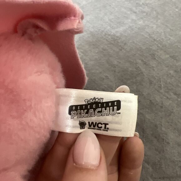 Pokemon Detective Pikachu Snubbull Deluxe Plush Toy With Sound FS Bnfts Chrty - Picture 8 of 11